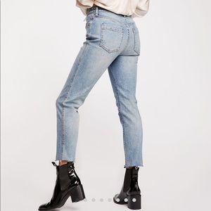 Free People CRVY High Waisted Jeans